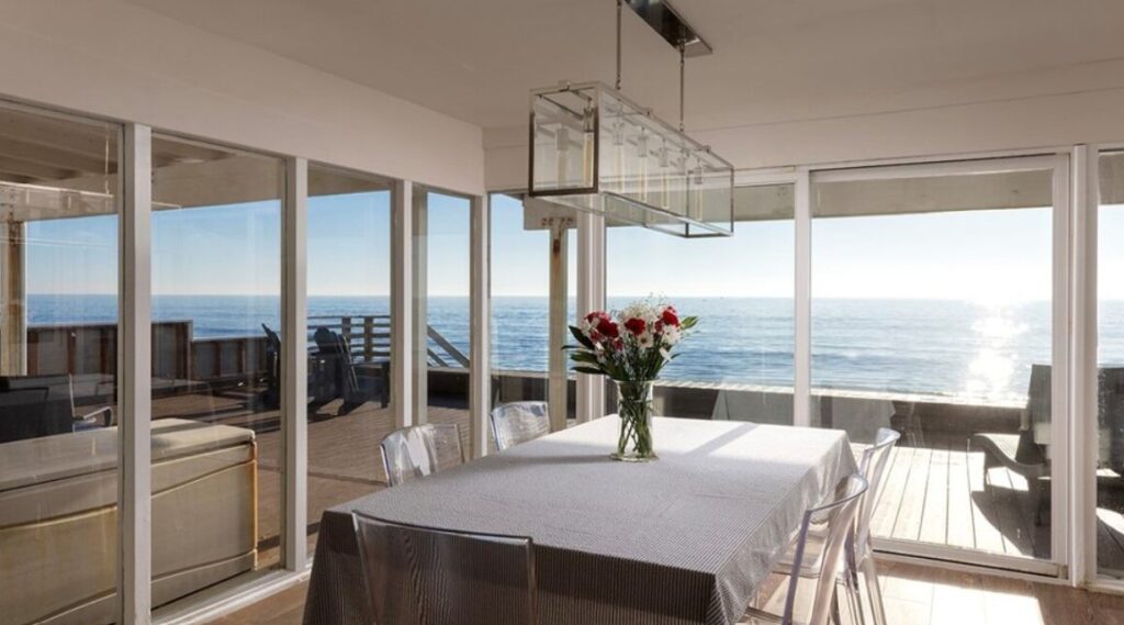 View of ocean from Dana Point patio